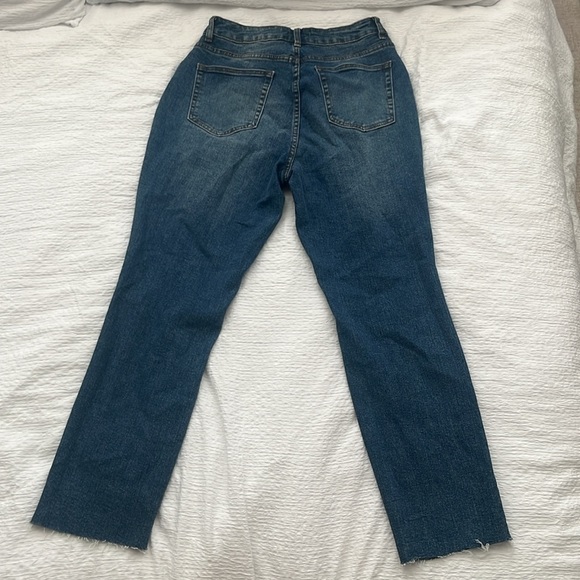 Blue baggy mom jeans, size 10 - Picture 2 of 3
